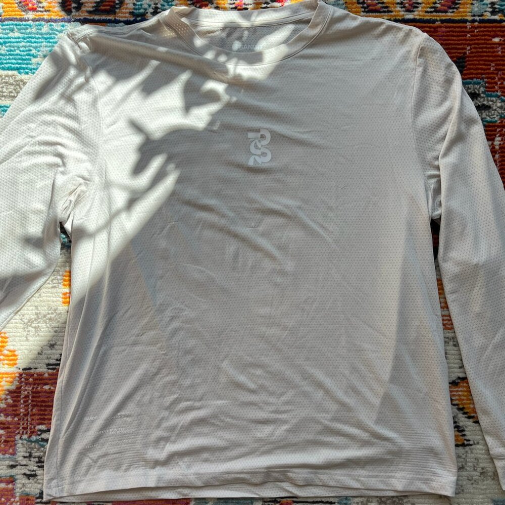 BANDIT RUNNING MICROMESH LONG SLEEVE CREAM SIZE M